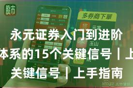永元证券入门到进阶：投教体系的15个关键信号｜上手指南