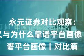 永元证券对比观察：长期主义与为什么靠谱平台画像｜对比篇