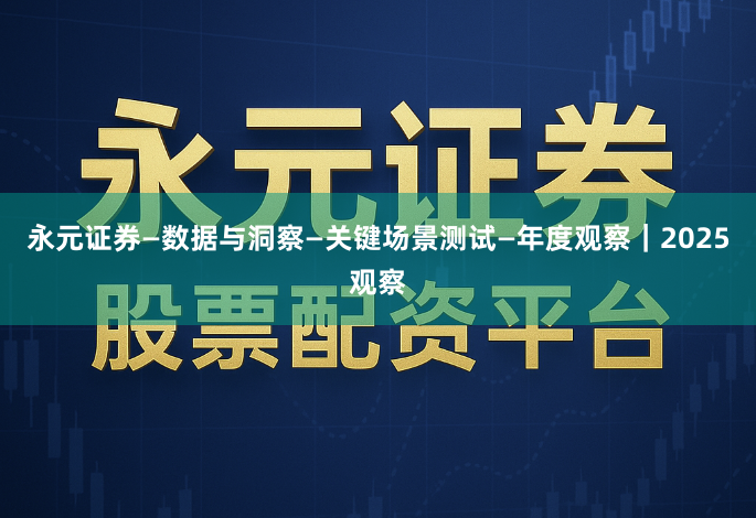 永元证券—数据与洞察—关键场景测试—年度观察｜2025观察