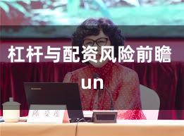 杠杆与配资风险前瞻 un