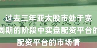 过去三年亚太股市处于宽幅震荡周期的阶段中实盘配资平台的市场情