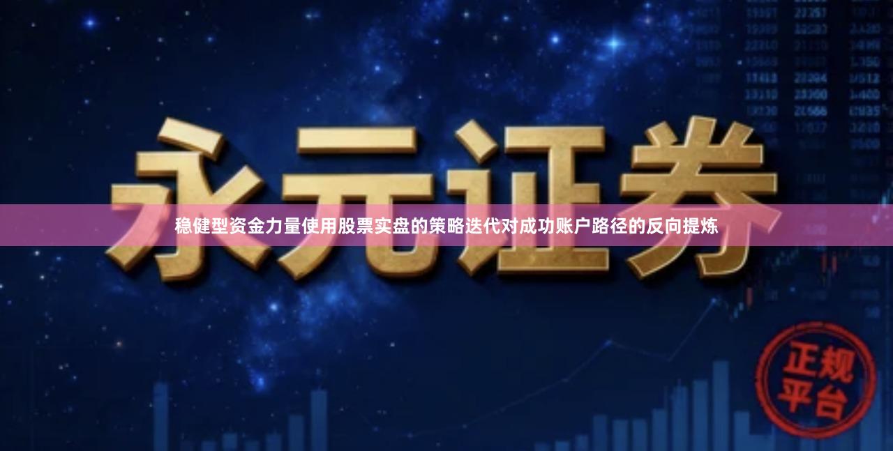稳健型资金力量使用股票实盘的策略迭代对成功账户路径的反向提炼